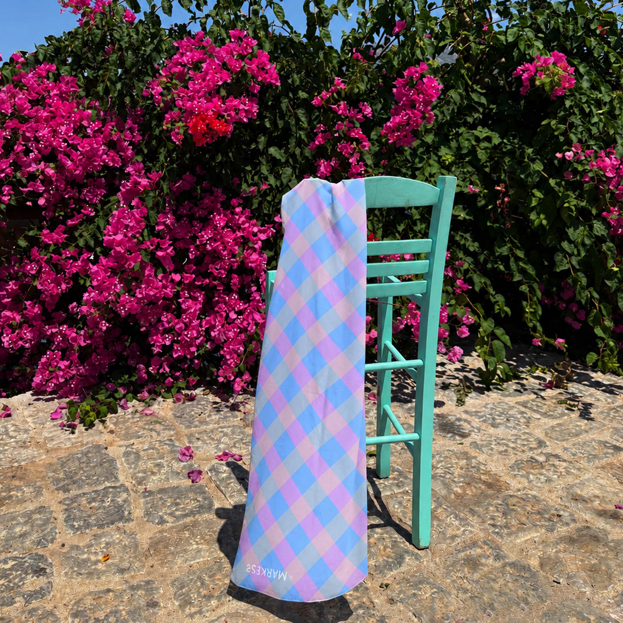 CANDY PLAID PAREO