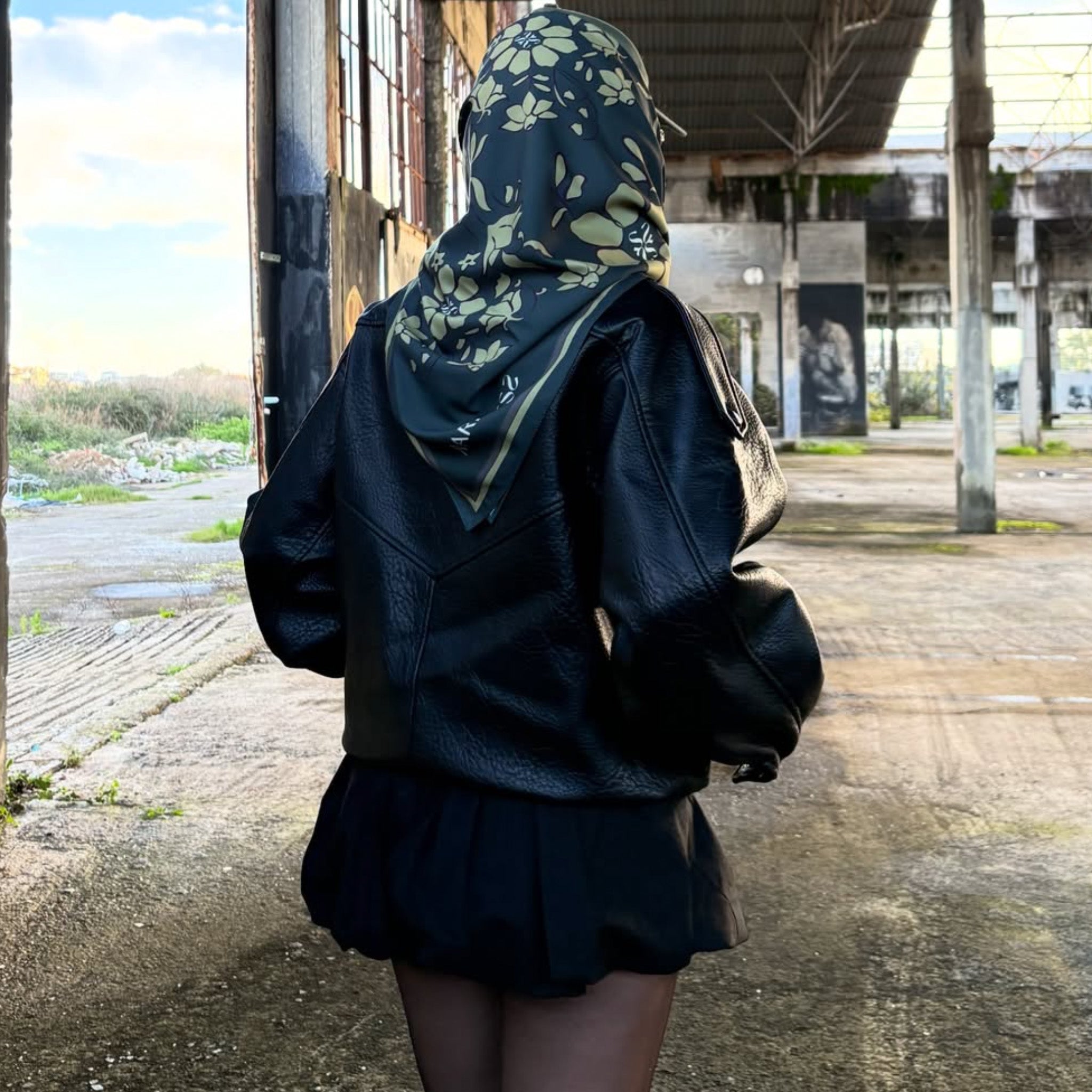 FLOWER BLOSSOM SCARF