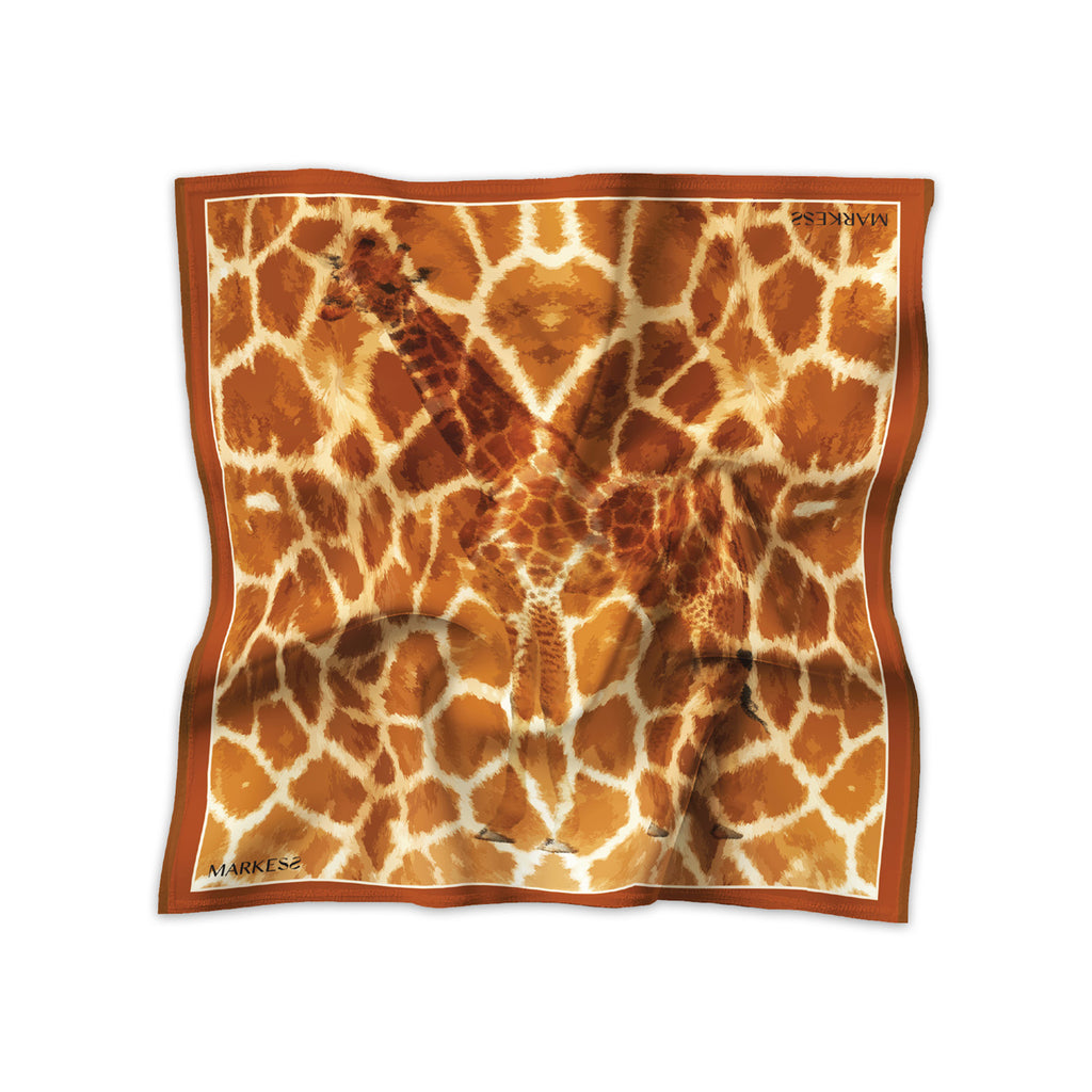 THE BROWN GIRAFFE SCARF