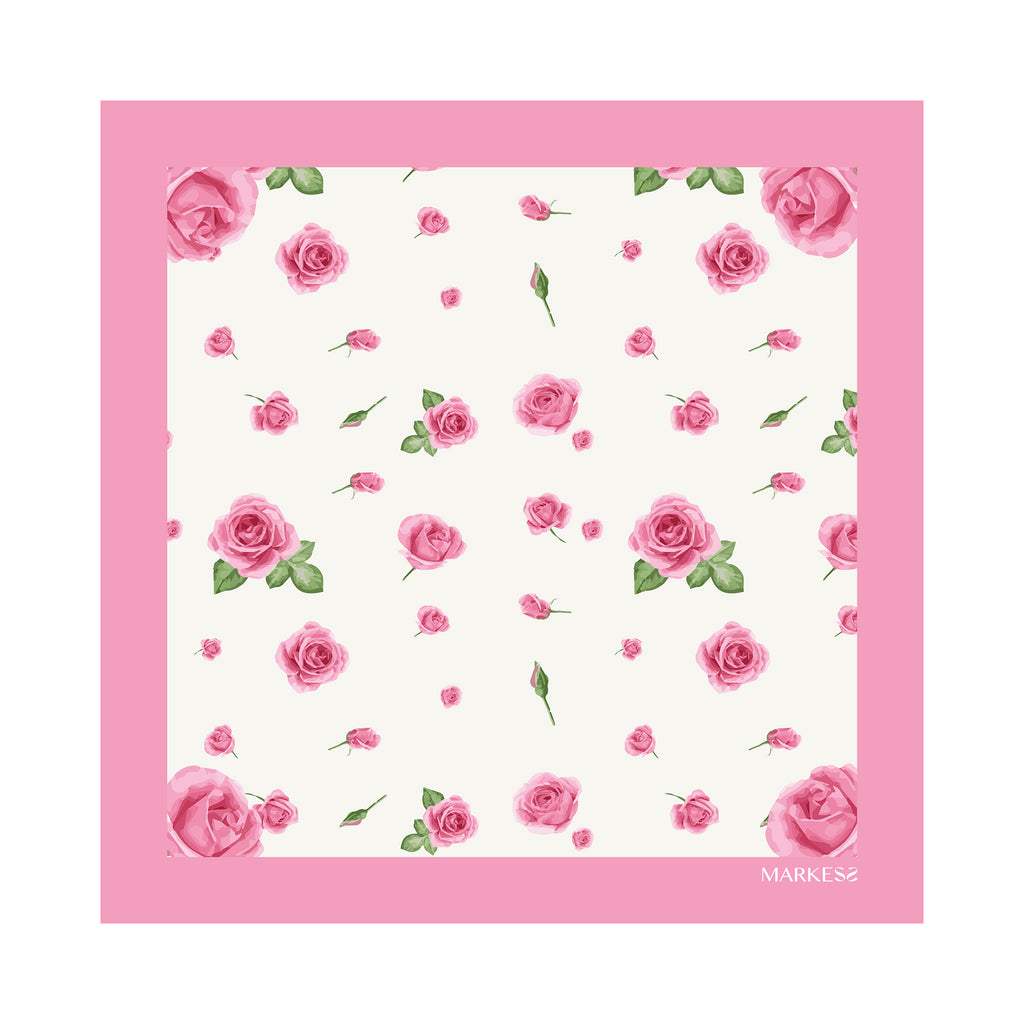 ROMANTIC FLOWER SCARF