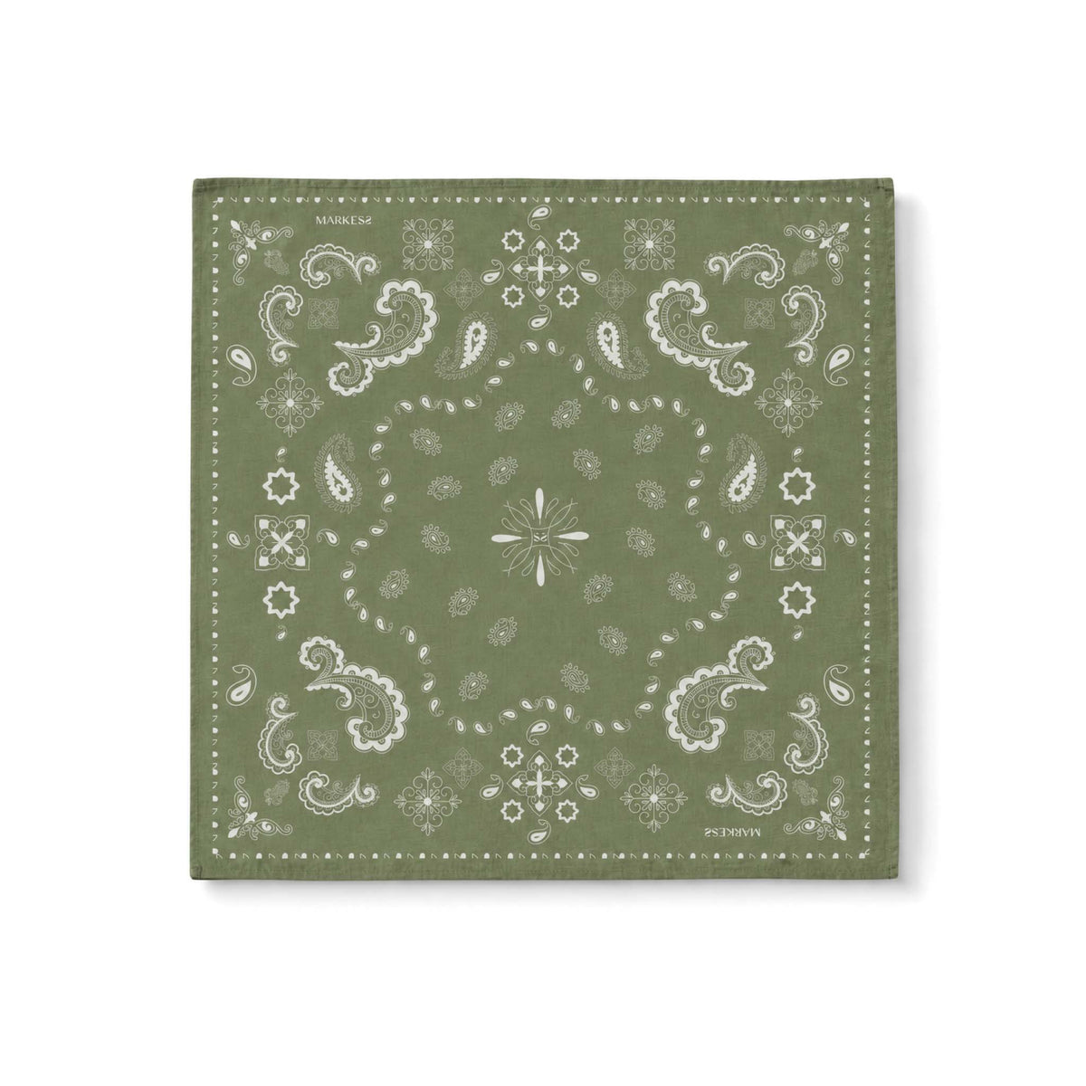 OLIVE PAISLEY Χακί Λαχούρι Μπαντάνα